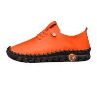Basket Femme Pied Large Et Sensible Sneakers Cuir Souple Chaussure Confortables Légère Chaussures Randonnée Cuir Chaussures Légère Et Respirante Baskets Souple Chic Et Elegante Shoes