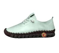 Basket Femme Pied Large Et Sensible Sneakers Cuir Souple Chaussure Confortables Légère Chaussures Randonnée Cuir Chaussures Légère Et Respirante Baskets Souple Chic Et Elegante Shoes