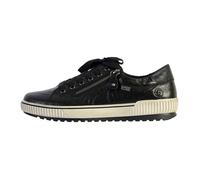 Basket Femme - REMONTE - Ottawa - Cuir Noir - Lacets - Talon Compensé 37