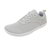 Basket Femme sans Lacets Chaussures de Sport Été Et Automne Décontracté Hommes Plat Léger Respirant Couleur Unie Baskets Respirable Chaussure de Sport Sneakers (Grey,40)