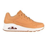 Basket Femme - SKECHERS - Uno Camel - Tige synthétique - Semelle confortable - Talon amortisseur d'air 39