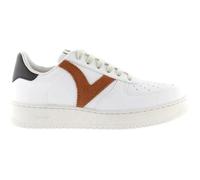 Basket femme Victoria Madrid Efecto - blanc/rouge - 41 - VICTORIA - Synthétique - Lacets 39