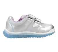 Geox Garçon Fille B LIGHTYLOO Girl A Basket, Silver/Sky, 26 EU