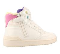 Geox Baskets J WASHIBA Fille LT Ivoire/Multicolore Taille 34 EU