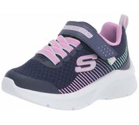 Basket Fille - SKECHERS - 302016L NVLV - Cuir Synthétique - Talon Plat - Scratch 31