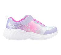 Skechers Baskets Unicorn Dreams Wishful Magic – Mesh pailleté lavande, bordure rose – EU 35 Filles