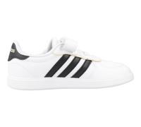 Basket Garçon En Textile Style Tennis Velcro Blanc White 31