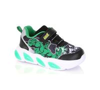 Basket garçon Hulk Marvel Lumineuse 25 au 33, Noir pensée pour Les Petits Super-héros, Confortables et Fun au Quotidien. (Système Taille Chaussures EU, Enfant de Moins de 5 Ans, Numérique, Moyen, 29)