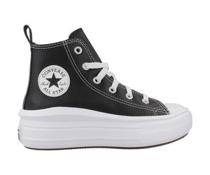Basket Garçon Modèle Chuck Taylor All Star Move Hi Noir 28 1/2