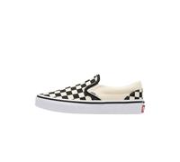 Basket Garçon Modèle Classic Slip-on Checkerboard Blanc, Noir 27