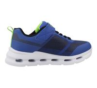 Skechers Garçon Glide-Step Lights Sneaker, Blue, 28 EU