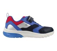 Geox J CIBERDRON Boy C Basket, Navy/DK Red, 33 EU