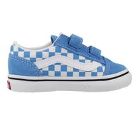 Basket Garçon Modèle Old Skool V Checkboard Bleu 24 1/2