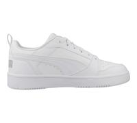 PUMA Unisex Baskets Rebound V6 Lo Enfant et Adolescent, White-Cool LightGray, 38 EU