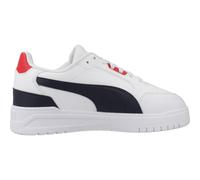 Basket Garçon Modèle Shuffle Downtown Lo Jr Blanc White 36