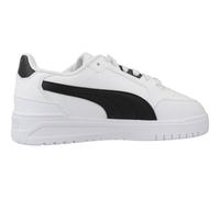 PUMA Sneakers Classiques Shuffle Downtown Enfant et Adolescent 39, White Black Gold