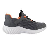 Skechers Chaussures garçon Bounder Brisk-Burst – Charcoal Orange – Pointure 29 EU