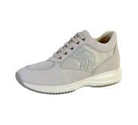 Basket Geox D Happy C - Off White/Silver 40