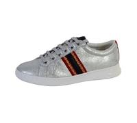 Basket Geox D JAYSEN A - GEOX - Version basse - Rond - À lacets - Cuir/Textile - Gris - Femme - Plat 36