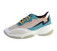 Basket Geox D Kirya B- Suede+Mesh - Turquoise Lt Grey 38