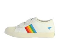 Baskets Gola Coaster Rainbow Velcro K pour Enfant 29 Blanc