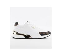 Baskets simili-cuir femme Guess Moxea Blanc 41