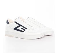 Basket - Guess - Homme - Classic Salerno logo G - Blanc - Synthétique