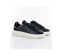 Guess Baskets Homme Elba Simili Cuir Noir 44