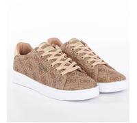 Basket Guess Femme Beckie all-over Beige Synthétique 37