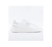Basket Guess Homme Elba Blanc cuir 42