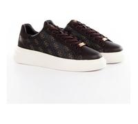 Scarpe Uomo Guess Sneaker Elba 4G Logo in pelle Brown Ocre U25GU07 FMPVIBFAL12 42