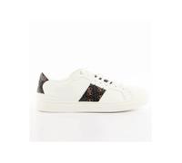Basket Guess Homme Todi 4g Blanc Simili Cuir 42