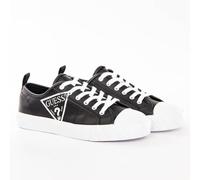 Basket Guess Original Triangle Logo B&w Femme Noir - 36