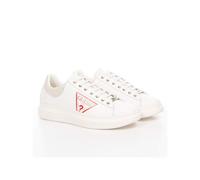 Basket Guess Red Logo Triangle Homme Blanc - 45