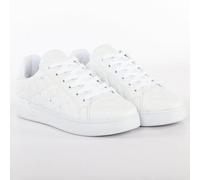 Basket Guess Reea Logo Appliqué Sneaker Femme Blanc - 37