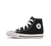 Basket Haute - CONVERSE - Bébé - Textile - Noir - Lacets 23