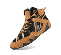 Basket Homme,Chaussure RandonnéE Femme,Chaussures masculines adaptées orthopédiques Respirantes polyvalentes pour usages Quotidiens et sans Couleur Distinctive et Design épuré (Brown, 48)