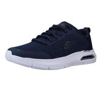 Basket Homme - SKECHERS - 99764 Bleu - Textile - Lacets - Semelle Gomme 44