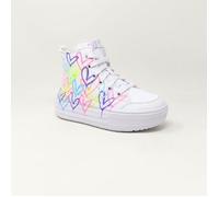 Basket Hyperlift Blanc/Multi - SKECHERS - Enfant - Mixte - Lacets - Textile 29