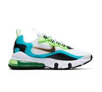 Basket Junior Nike AIR MAX 270 REACT GS - Blanc, Vert, Bleu, Noir - CJ4060-300