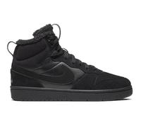 Nike Big Kids' Boot Court Borough Mid 2, Black/Black, CQ4023-001, 37.5 EU (5Y US)