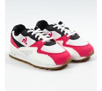 Le Coq Sportif Mixte Enfant LCS R800 Inf Basket, Optical White/Honey Suckle, 23 EU