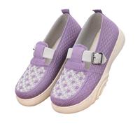 Basket Legere Femme Chaussures de Running Course Femmes Chaussures Décontractées À Carreaux pour Femmes,Printemps Et Automne,À Étrier,À Bordure,Confortables Et Légères pour Basket Femme Chaussure