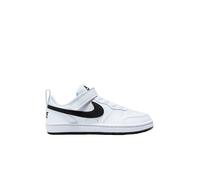 Nike Basket Court Borough Low Recraft PS – Cuir et textile – Junior Blanc 27 1/2