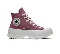 Basket Lugged - CONVERSE - Rose - Textile - Femme - Compensé 39
