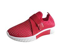 Basket Marche Femme sans Lacets Confortable Shoes Slip-on Leisure Women's Fashion Outdoor Casual compensées Respirable Women's Sport Casual Fitness Sneakers