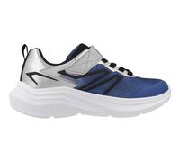Skechers Baskets basses enfant MICROSPEC VELOCITY Bleu marine / Argent Taille 29