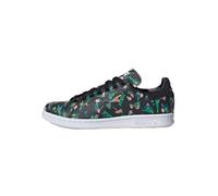 Basket mode adidas Originals Stan Smith W Noir - Femme - Cuir - Lacets - Plat