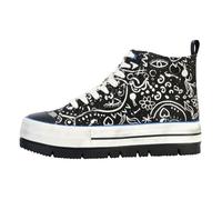 Basket Montante à Lacets Desigual Crush Arte - Noir 39