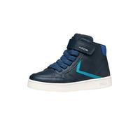 Basket Montante à Lacets Geox Junior Eclyper Synth - Marine Bleu Clair 29